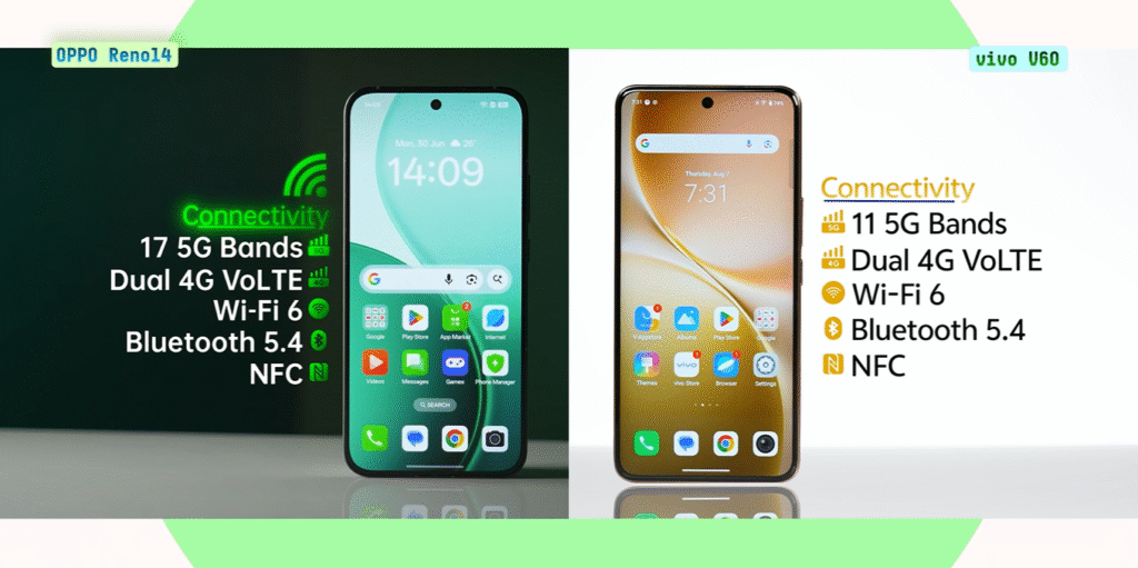 Oppo Reno 14 vs Vivo V60