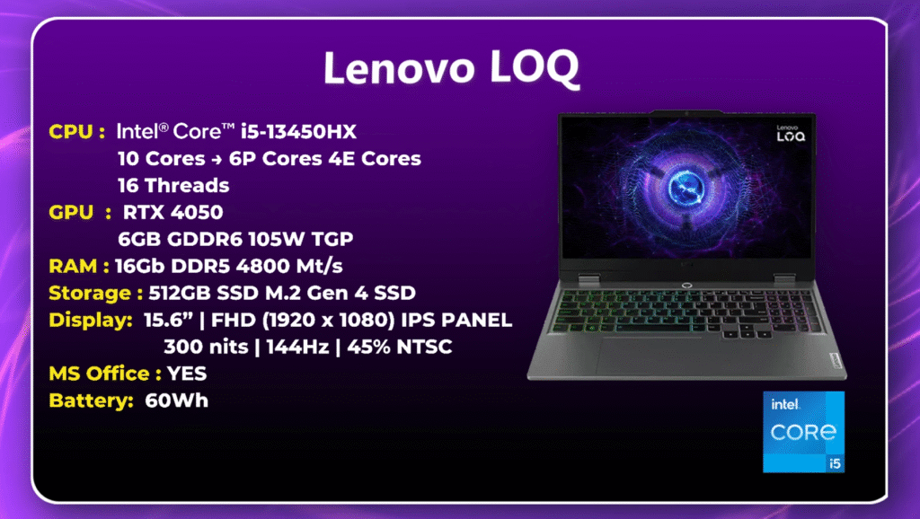 Best Gaming Laptops with Intel Core in 2025