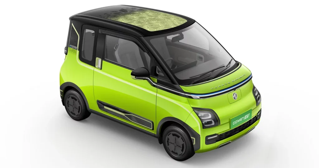 MG Comet EV – The Intelligent and Affordable City Electric Vehicle