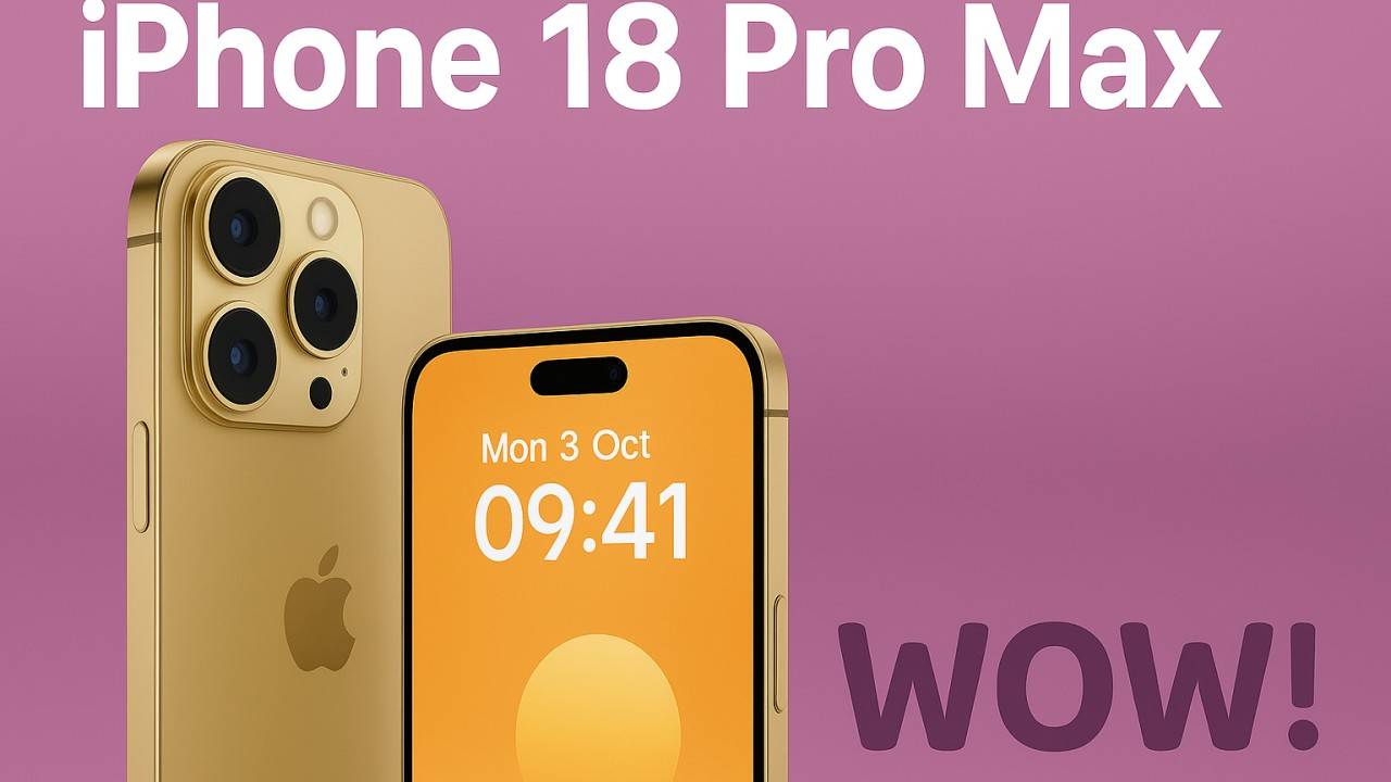 iPhone 18 Pro Max