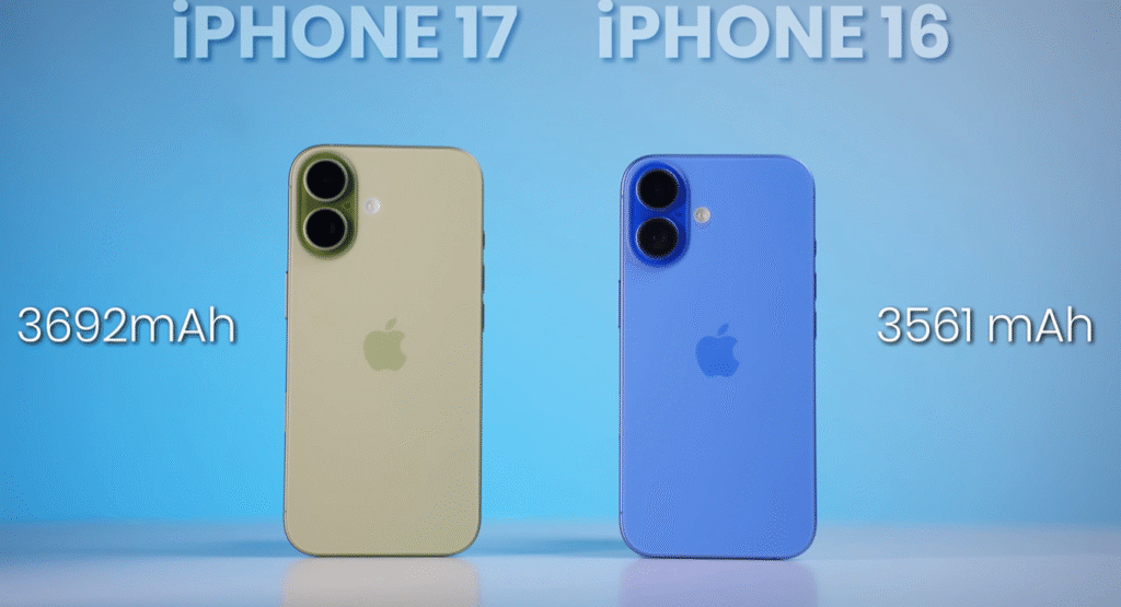 iPhone 16 vs iPhone 17