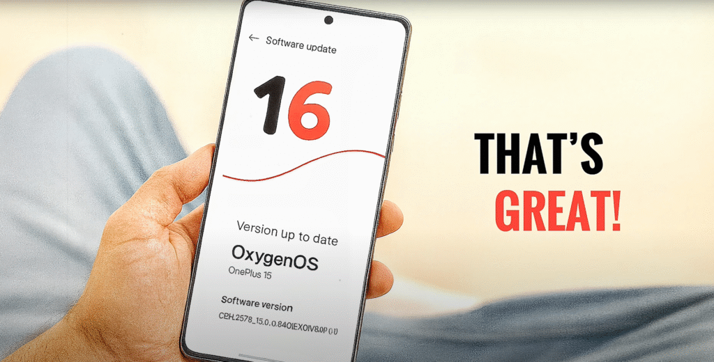 oneplus oxygenos 16