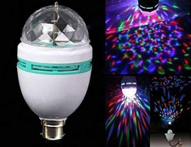 Diamond Craft 360 Degree Rotating Disco LED Bulb
