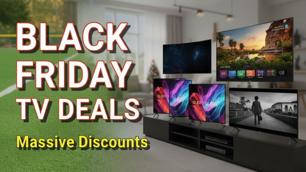 TV Black Friday Deals 2025: Best Discounts on 4K, QLED & Smart TVs