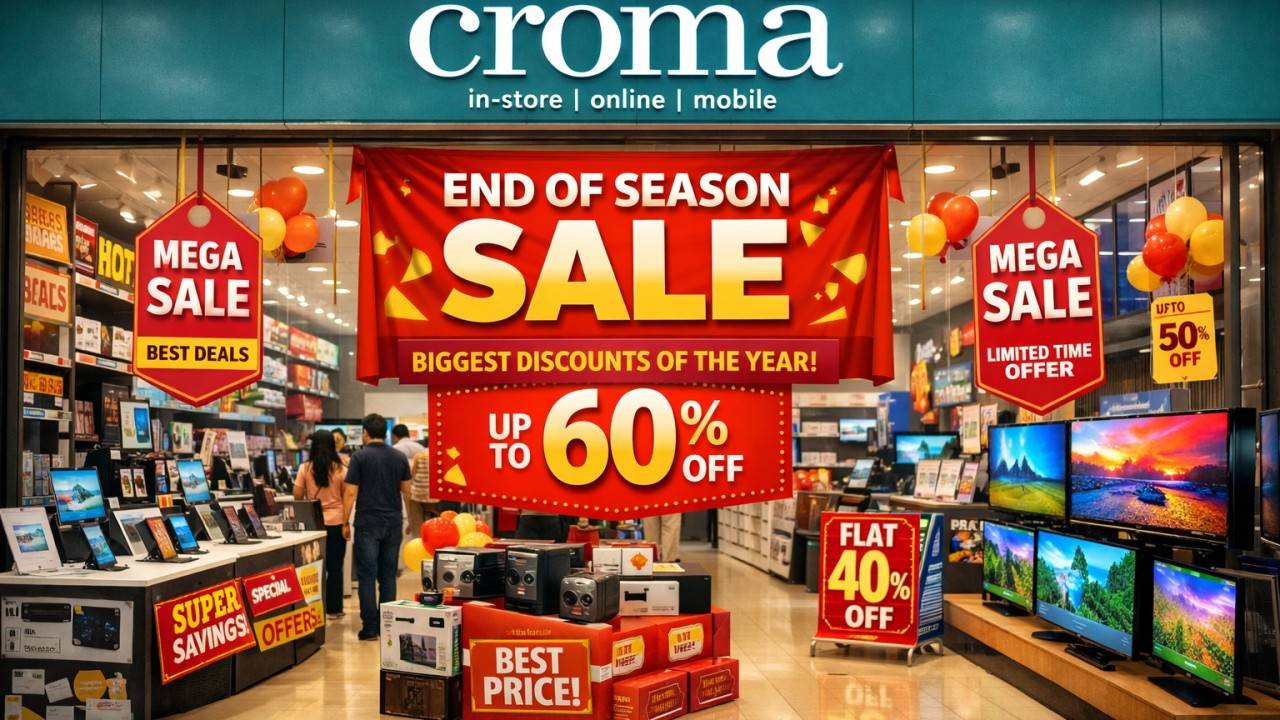Croma Sale iPhone 16 2025 Price Drops Near ₹40,000