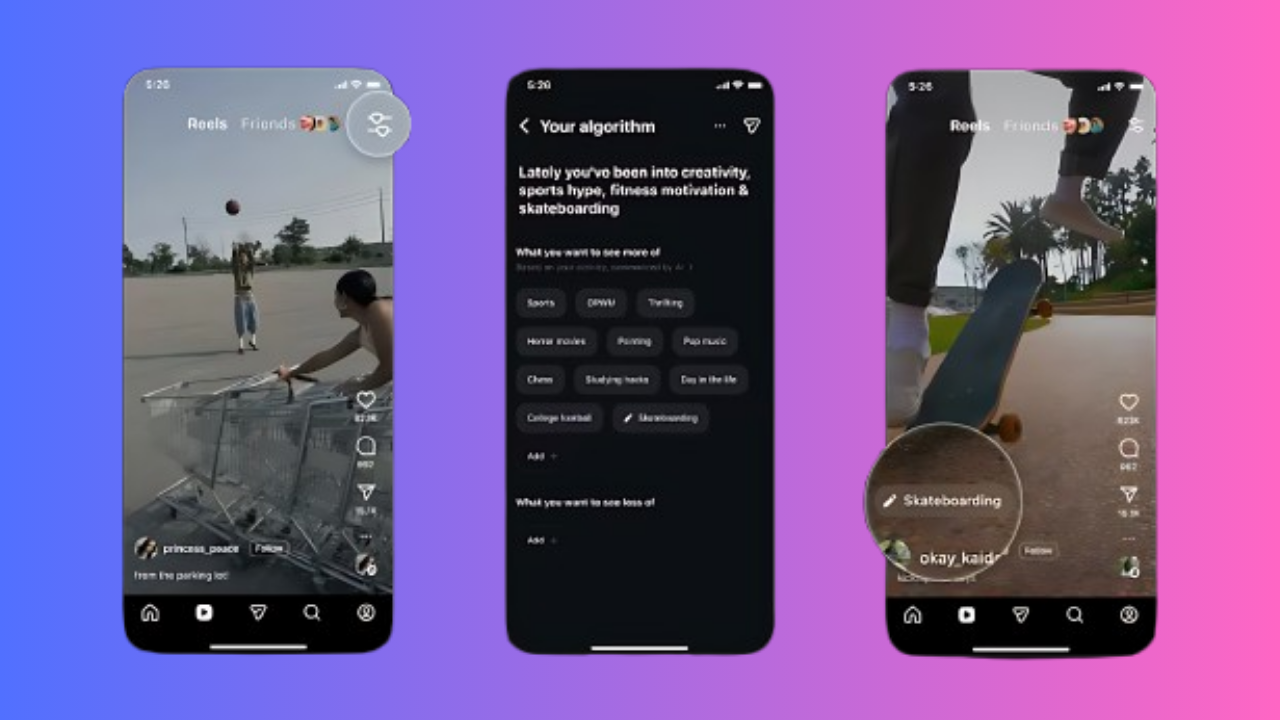 Instagram Launches ‘Your Algorithm’ Tool to Let Users Control Reels Recommendations